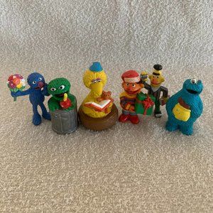 Vintage Sesame Street Muppets Applause Figures